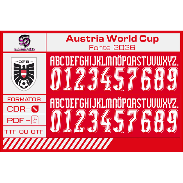 Fonte Áustria World Cup 2026