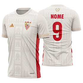 Arte Vetor Camisa Sevilla Concept 2025