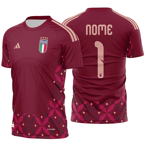 Arte vetor camisa Italia goleiro 2026