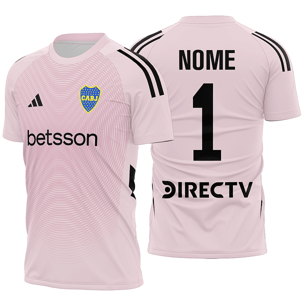 Arte Vetor Camisa Boca Juniors goleiro 2026