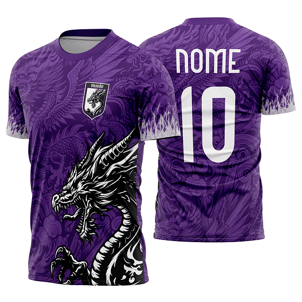 Arte Vetor Camisa Interclasse Dragão Mod-857