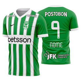 Arte Vetor Camisa Atletico Nacional Local 2026