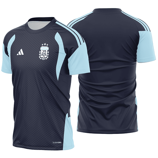 Arte Vetor Camisa Argentina treino II 2026