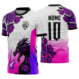 Arte vetor camisa Interclasse Dragão Mod-858