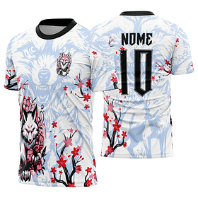 Arte vetor camisa Interclasse raposa Mod-859