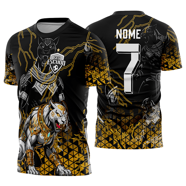 Arte Vetor Camisa Interclasse pantera Mod-862