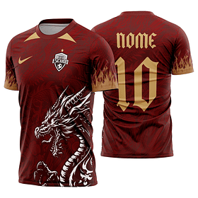 Arte Vetor Camisa Interclasse dragão Mod-864