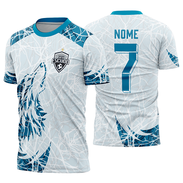 Arte Vetor Camisa Interclasse lobo Mod-865