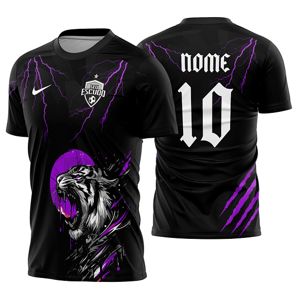 Arte Vetor Camisa Interclasse tigre Mod-866