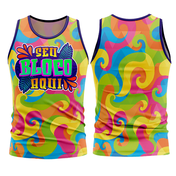 Arte estampa camisa Carnaval-Mod-257