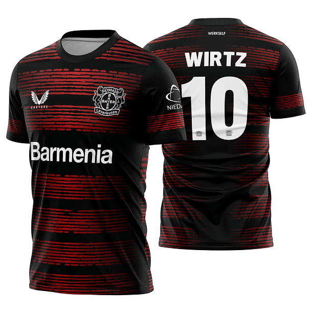 Arte Vetor Camisa Bayer 04 Leverkusen Concept 2025