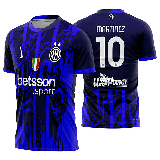 Arte Vetor Camisa Inter Milan Concept cobra 2025