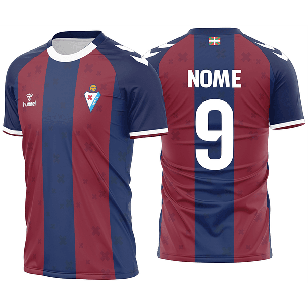 Arte vetor camisa SD Eibar Local  2024-2025