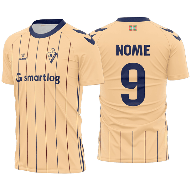 Arte Vetor Camisa SD Eibar Visita 2024-2025