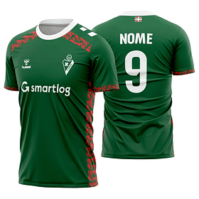 Arte Vetor Camisa SD Eibar Alternativa 2024-2025
