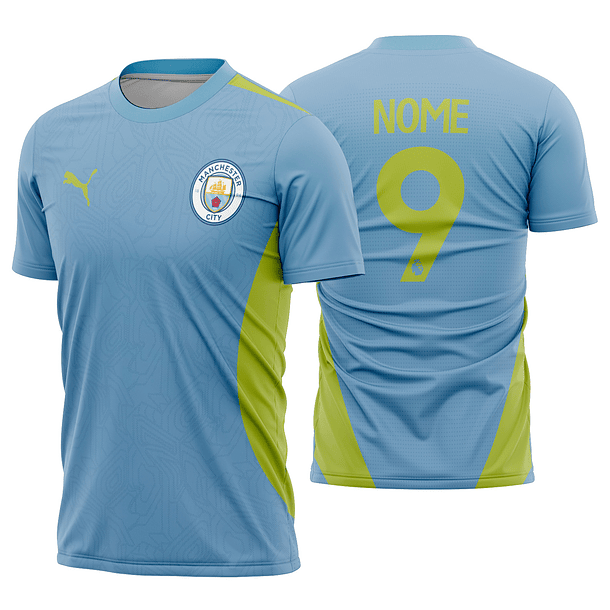 Arte Vetor Camisa Manchester City Treino 2024-2025