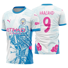 Arte vetor camisa Manchester City Conceito Samurai 2025