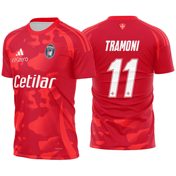 Arte Vetor Camisa Pisa Visita 2024-2025