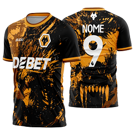 Arte Vetor Camisa Wolverhampton Concept 2025