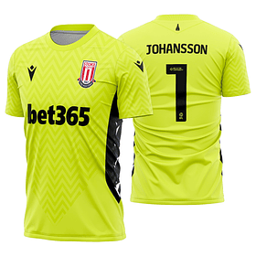 Arte Vetor Camisa Stoke City Goleiro 2024-2025