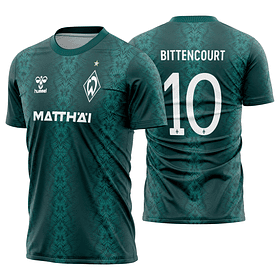 Arte Vetor Camisa Werder Bremen Concept 2025