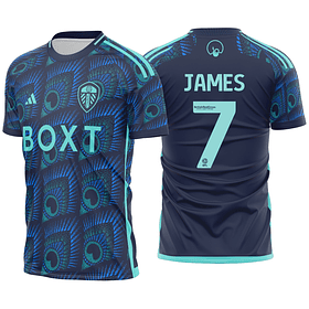 Arte vetor camisa Leeds United Visita 2023-2024