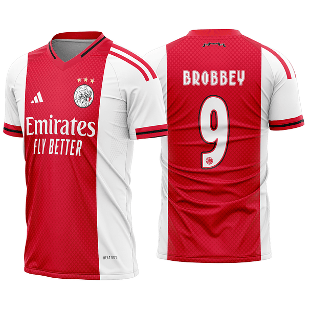 Arte Vetor Camisa Ajax Local 2025-2026