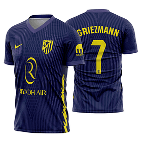 Arte Vetor Camisa Atletico Madrid Visita 2025-2026