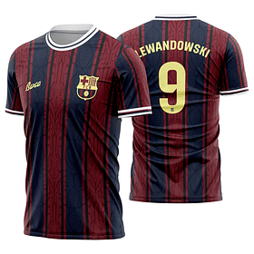 Arte vetor camisa Barcelona Retro Especial 2025