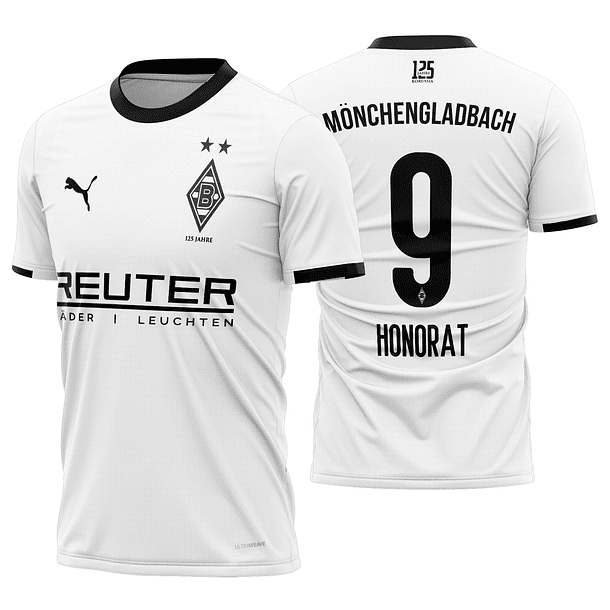 Arte vetor camisa Borussia Mönchengladbach Local 2025-2026