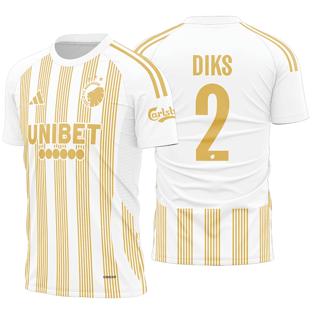 Arte Vetor Camisa FC Copenhagen Especial 2024-2025