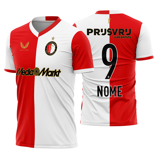 Arte Vetor Camisa Feyenoord Local 2025-2026