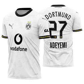 Arte Vetor Camisa Borussia Dortmund Alternativa 2025-2026
