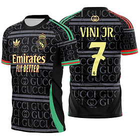 Arte Vetor Camisa Real Madrid Concept Gucci 2025