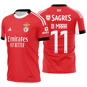 Arte Vetor Camisa Benfica Local 2025-2026