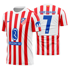 Arte Vetor Camisa Atletico Madrid Local 2025-2026