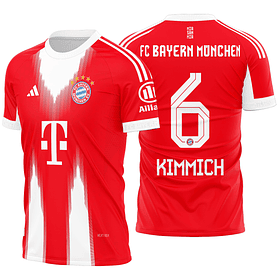 Arte vetor camisa Bayern Munchen Local 2025-2026