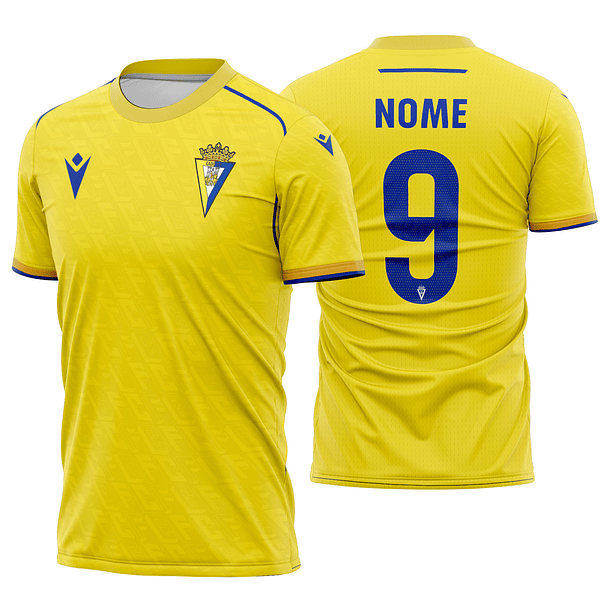 Arte Vetor Camisa Cadiz Local 2025-2026