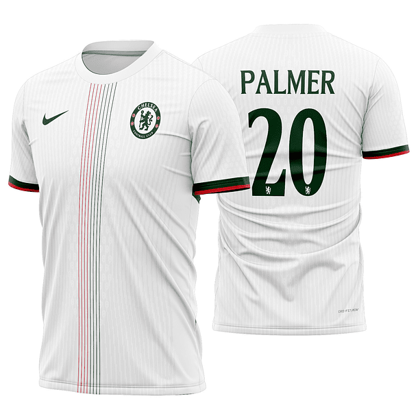 Arte Vetor Camisa Chelsea Visita 2025-2026