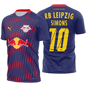 Arte Vetor Camisa RB Leipzig Visita 2025-2026