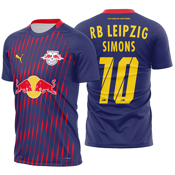 Arte Vetor Camisa RB Leipzig Visita 2025-2026