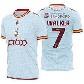 Arte Vetor Camisa Bradford City Local 2025-2026