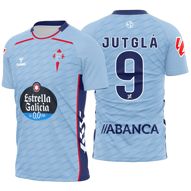 Arte Vetor Camisa Celta Vigo Local 2025-2026