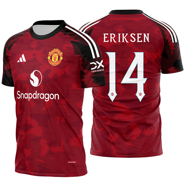 Arte Vetor Camisa Manchester United Concept 2025-26