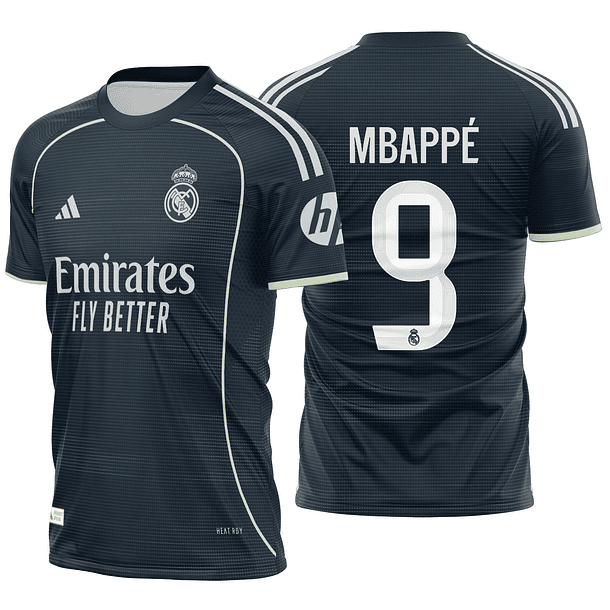 Arte Vetor Camisa Real Madrid Visita 2025-2026