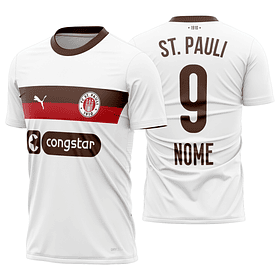 Arte Vetor Camisa St Pauli Visita 2025-2026