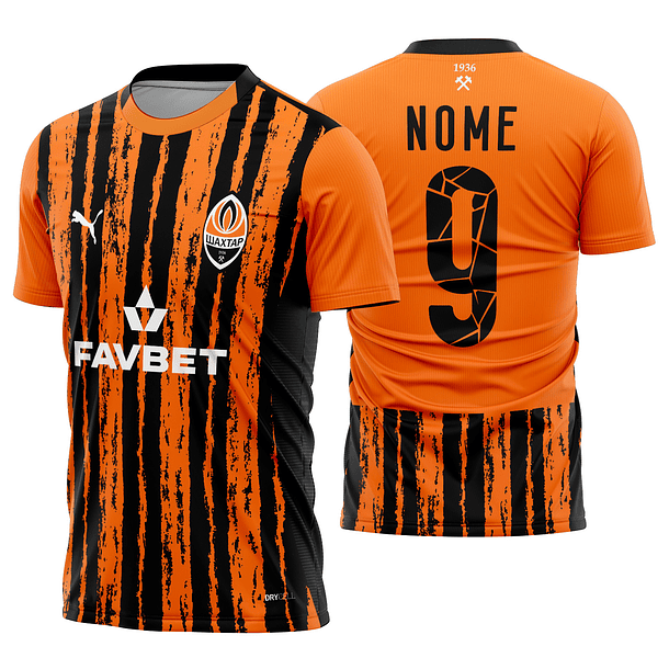 Arte Vetor Camisa FC Shakhtar Local 2025-2026