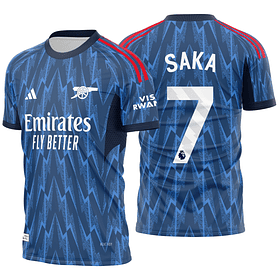 Arte Vetor Camisa Arsenal Visita 2025-2026