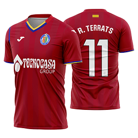 Arte Vetor Camisa Getafe Visita 2025-2026