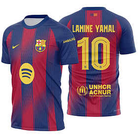 Arte Vetor Camisa Barcelona Local 2025-2026